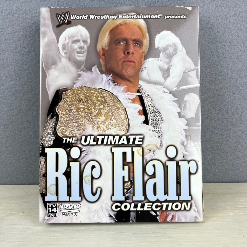 WWE The Ultimate Ric Flair Collection 3-DVD Set Nature Boy Wrestling Box Set